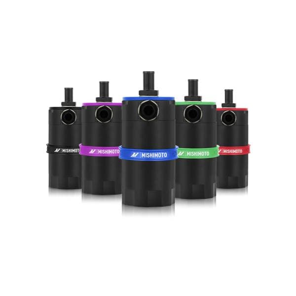 Mishimoto Universal Baffled Oil Catch Can - Green
